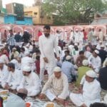 افطار پارٹی: جامع مسجد دریاباد میں سیکڑوں روزہ داروں کی شرکت