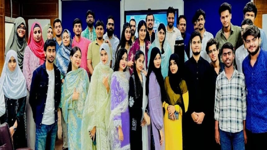 نو وارد طلبہ و طالبات کے اعزاز میں استقبالیہ کا شاندار انعقاد